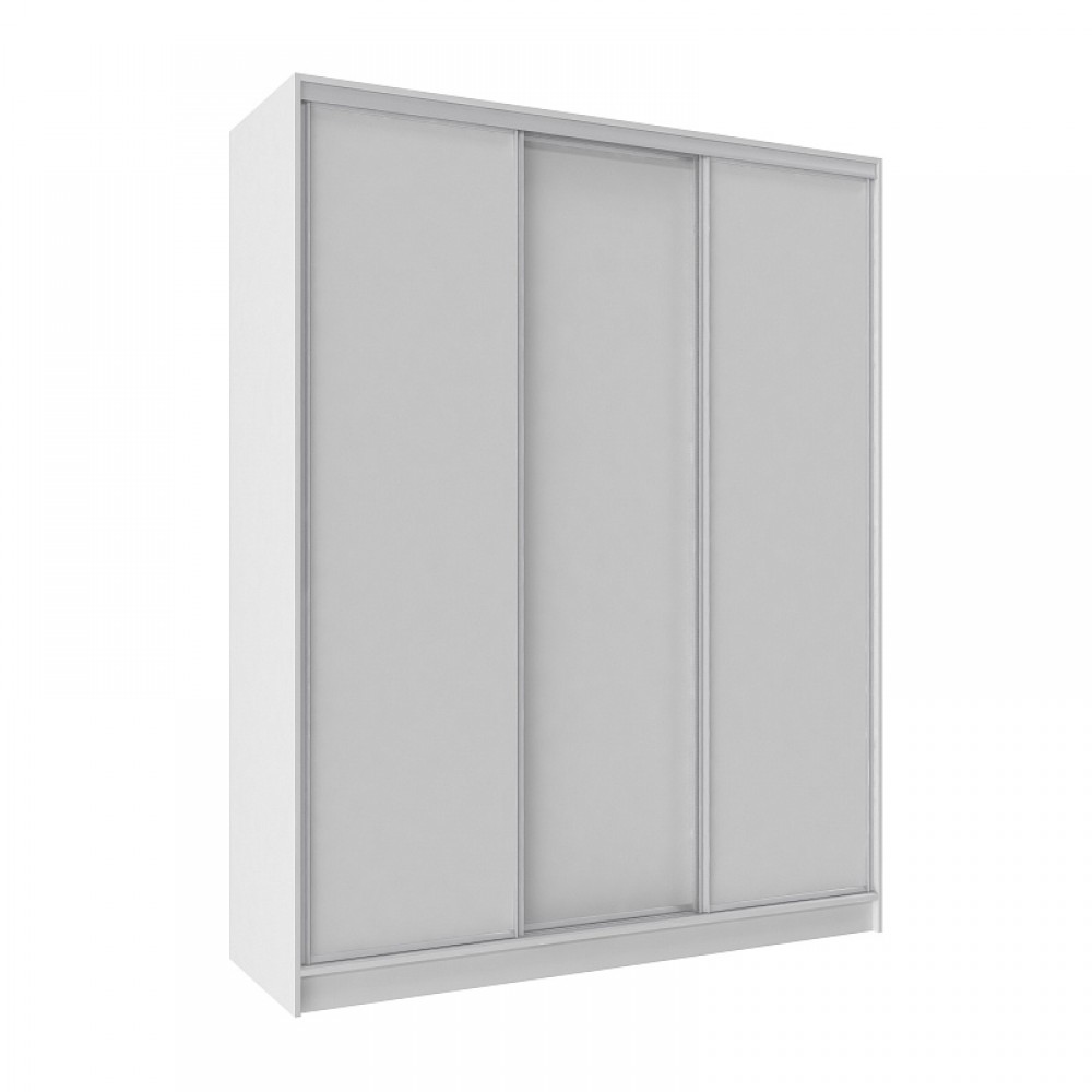 Шкаф-купе трехдверный 1800 Домашний Белый