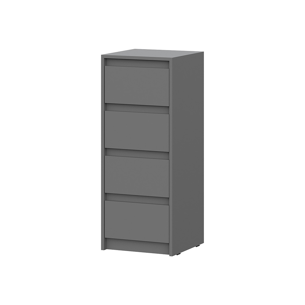 Комод Айден КМ06-400, Серый графит