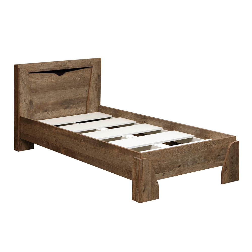 Кровать одинарная с настилом Лючия 33.07, Кейптаун, Венге