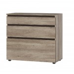 Комод КМ-01 Энигма, дуб каньон/венге