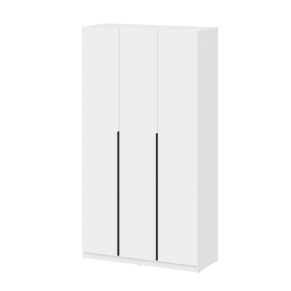 Шкаф распашной с наполнением (9 полок) ШК 5 (1200), Белый