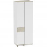 Шкаф угловой Аурелио 56, Блэквуд Сатиновый, Белый