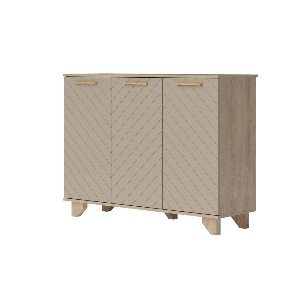 Ньёрд Комод 1200 Дуб Сонома/Ива пепельная