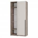 Шкаф угловой Урбан ШКУ-06, Дуб смоки, Кашемир