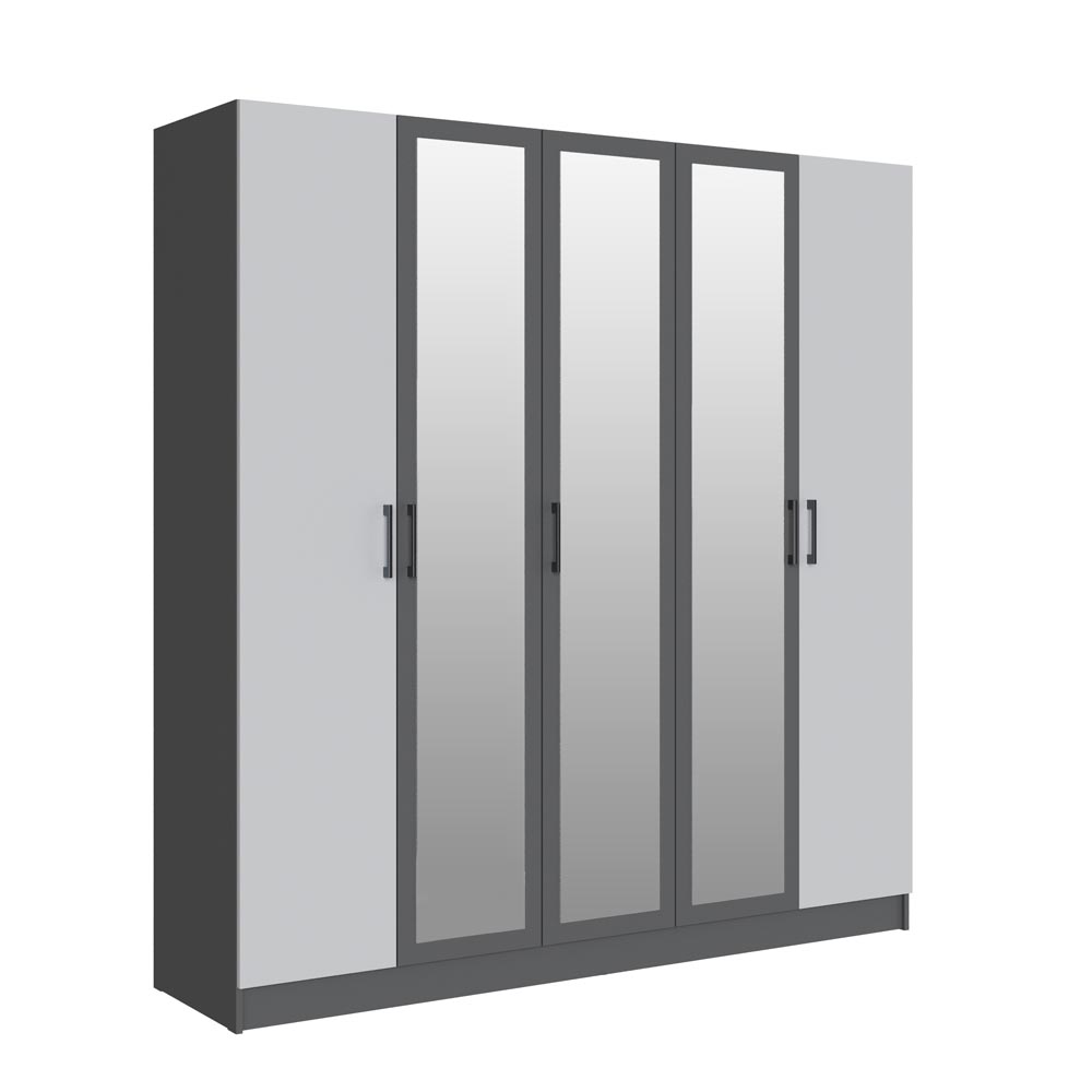 Шкаф Вегас 2000, Графит серый, Камень серый