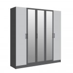 Шкаф Вегас 2000, Графит серый, Камень серый