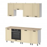 МК Аленушка 2м Астра Крем,скоба черный,сонома