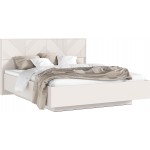 Кровать Ирис с ортопедическим основанием (дерево) 1,6м, Кашемир