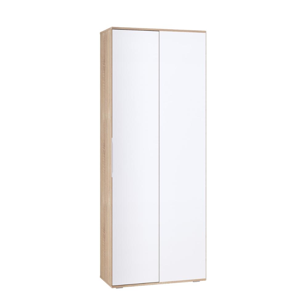 Куба Шкаф для одежды 13.137 Дуб сонома, Белый премиум