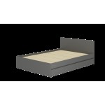 Кровать 1,4 м Симпл КР-12, графит