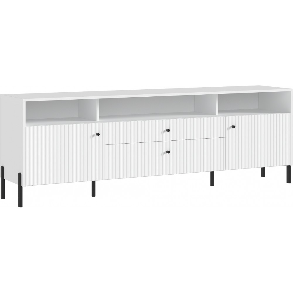 Тумба ТВ Оливия (металл), Белый, Шарли Белый