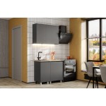 Модульная кухня Денвер 1,0 м, Графит