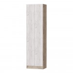 Шкаф для одежды Руэлла, Дуб крафт серый, Дуб крафт белый