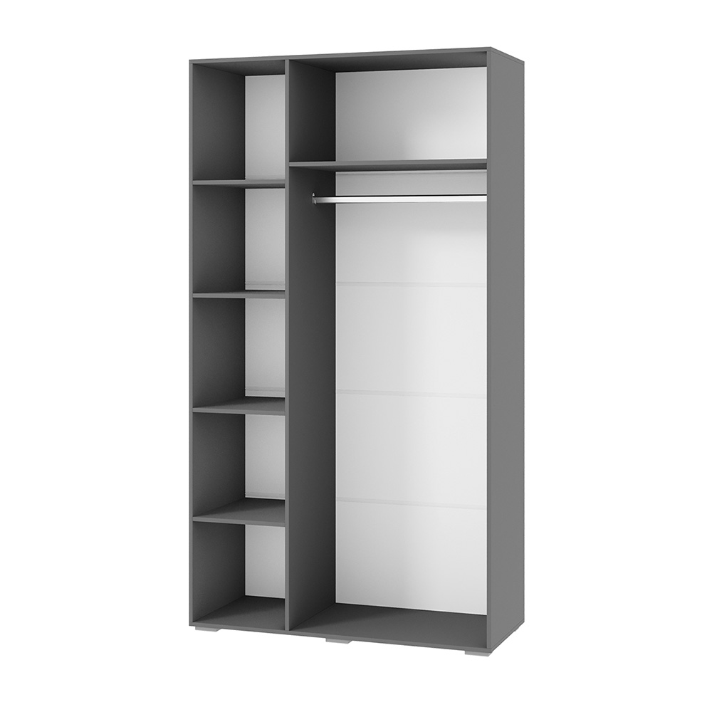 Корпус для шкафа Альмерия ШК-1200, Серый графит