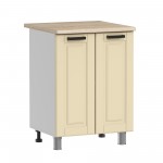 МК Аленушка Н 600 Астра Крем,скоба черный (без столешницы)