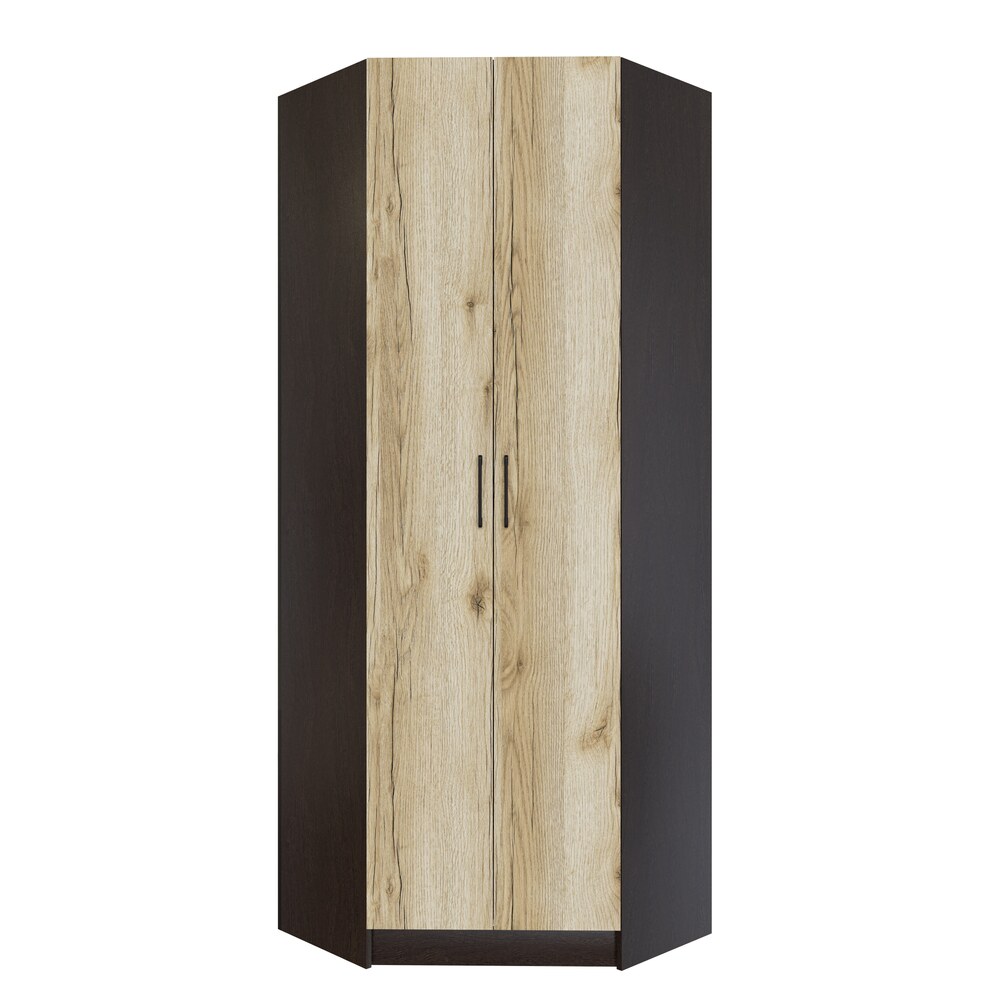 Шкаф угловой Денвер, Венге, Дуб Делано