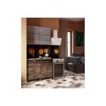 Кухня Танго 1м., Шале серебро; Шале дуб мореный