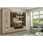 Гостиная Венеция, Ясень шимо светлый, Ясень шимо темный