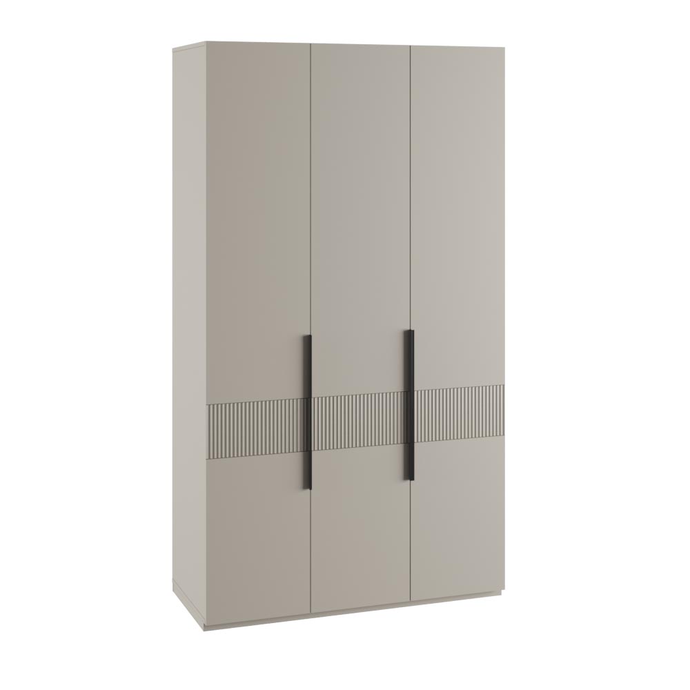 Шкаф трехстворчатый Ника, Бежевый, Кашемир