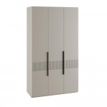 Шкаф трехстворчатый Ника, Бежевый, Кашемир