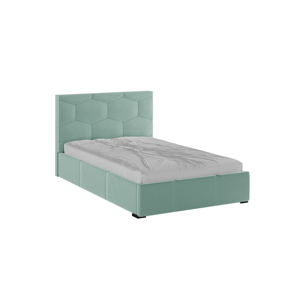 Кровать с ортопедическим основанием Манука (1,2м), Мятный