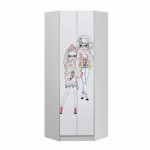 Шкаф угловой FASHION, Белый