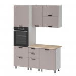 МК Аленушка 1,6м ПД 2 Лотос Кашемир,скоба антроцит,сонома