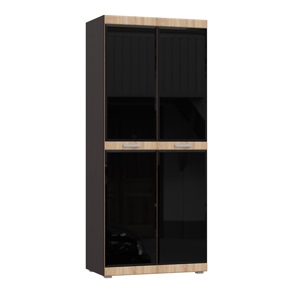 Шкаф Асти ШК-001 исп.№2, Дуб сонома, Венге