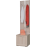 Корвет Люкс №22 Тумба с вешалкой 450