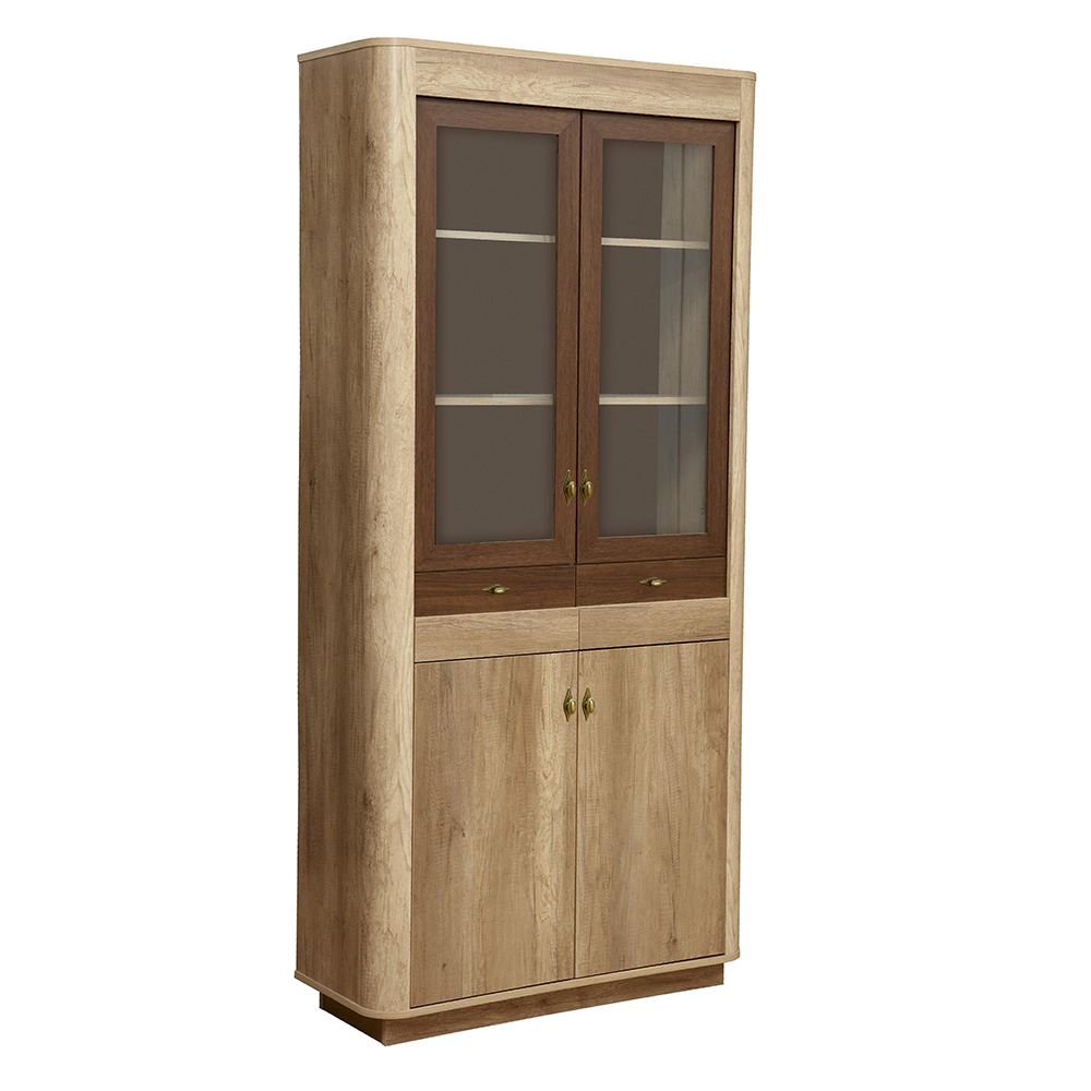 Шкаф комбинированный Фантазия 34.05, Дуб каньон, Дуб кальяри