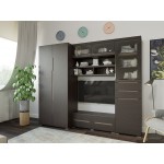 Гостиная Эколь Вариант №1, Шоколад, Венге