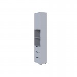 Шкаф торцевой с 3 ящиками левый Мади 35ШТ