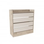 Обувница Ямайка ЯПТ-3, Дуб крафт серый, Кашемир