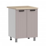 МК Аленушка Н 600 Лотос Кашемир,скоба антрацит (без столешницы)