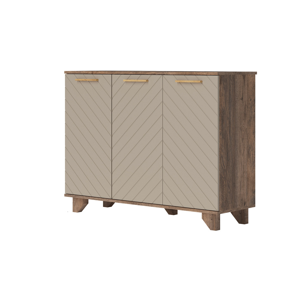 Ньёрд Комод 1200 Дуб Самдал/Ива пепельная