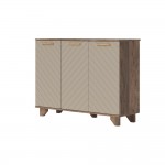 Ньёрд Комод 1200 Дуб Самдал/Ива пепельная