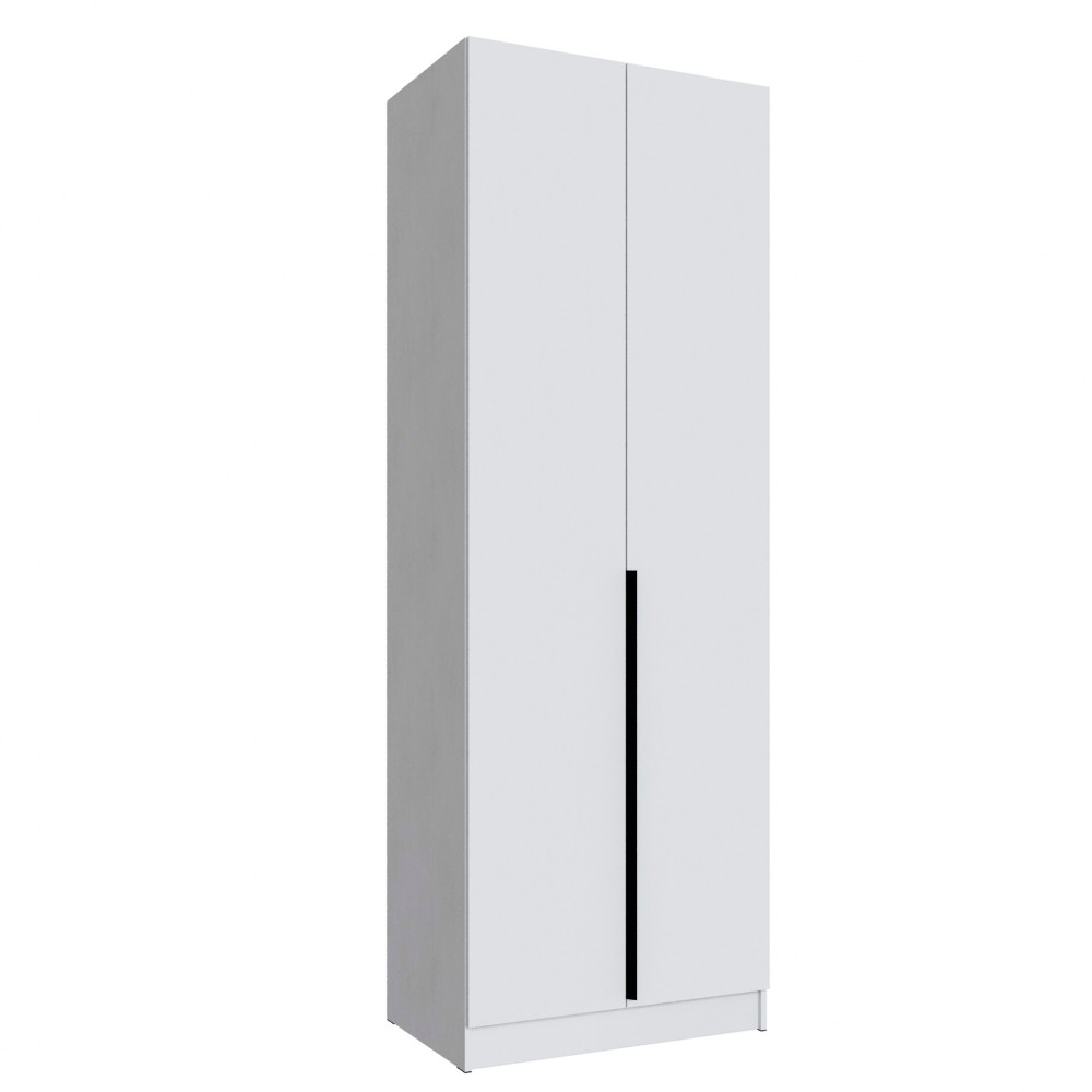 Шкаф Мадрид (0,8) с 2 ящ. внутри без зеркала белый