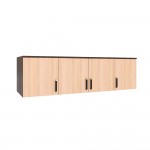 Антресоль для шкафа Лагуна 160, венге/дуб молочный