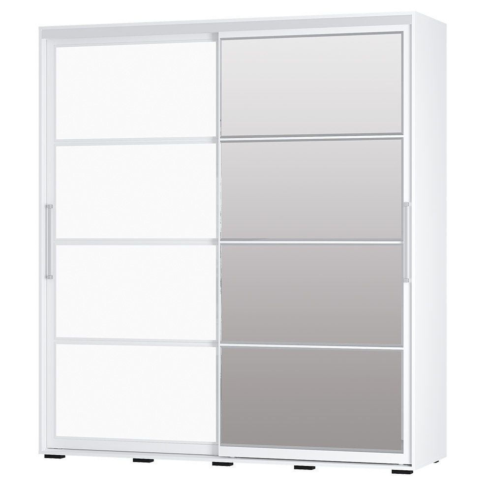 Шкаф-купе Крафт-6 ШКК-06, Ясень белый