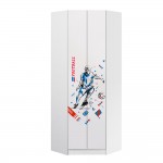 Шкаф угловой Boy, Белый