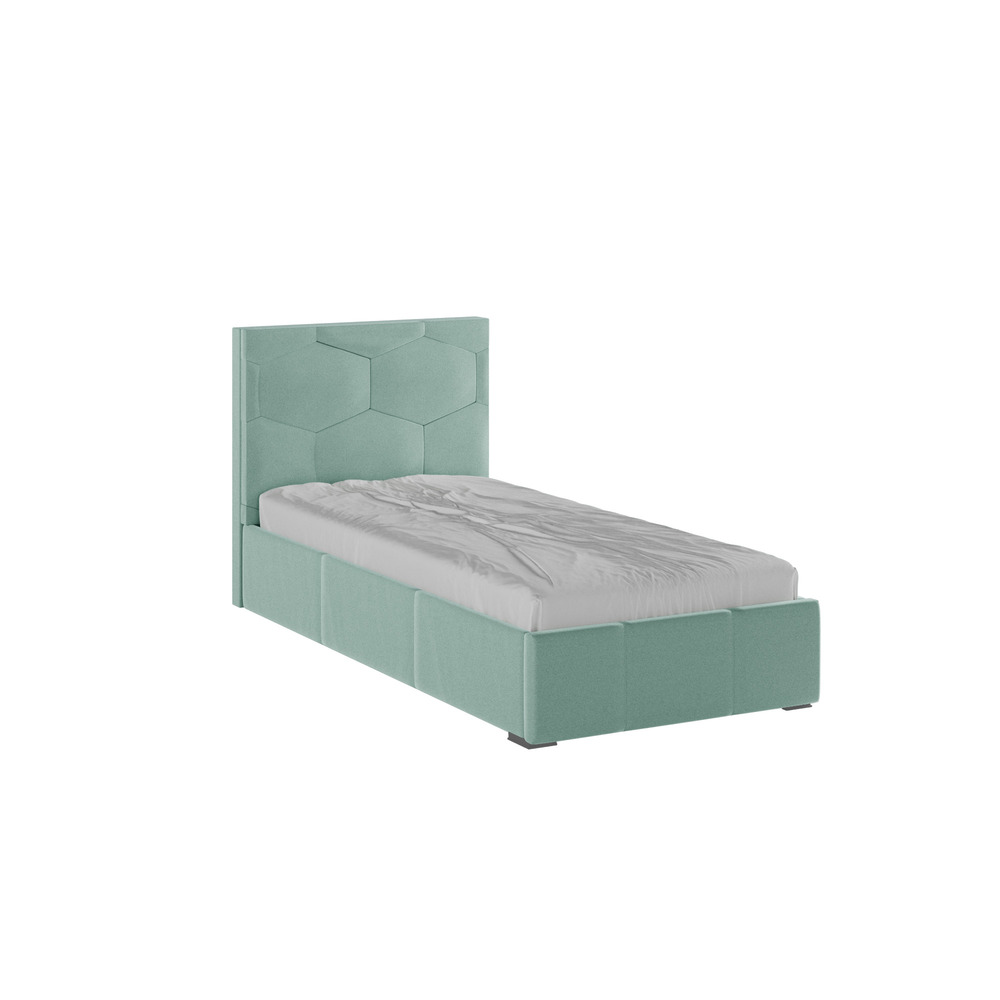 Кровать с ортопедическим основанием Манука (0,9м), Мятный