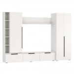 Стенка в гостиную Аккорд 63.02, Белый