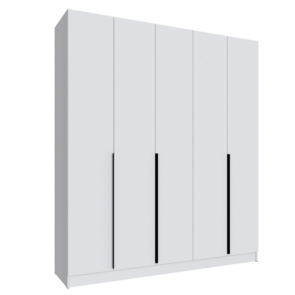 Шкаф Мадрид (2,0) с 3 ящ. внутри без зеркала белый