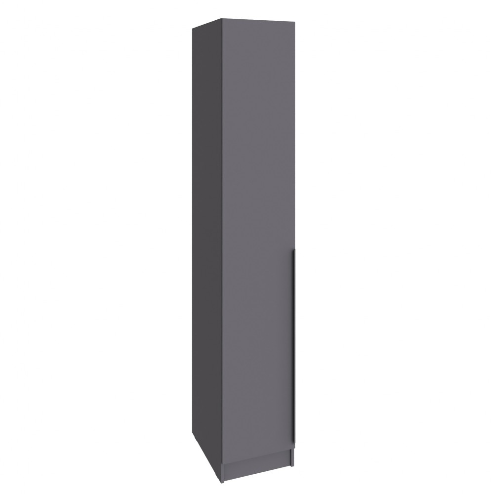 Шкаф Мадрид (0,4) с 3 ящ. внутри графит серый