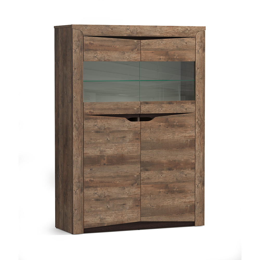 Шкаф комбинированный Лючия 33.15, Кейптаун, Венге