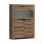 Шкаф комбинированный Лючия 33.15, Кейптаун, Венге