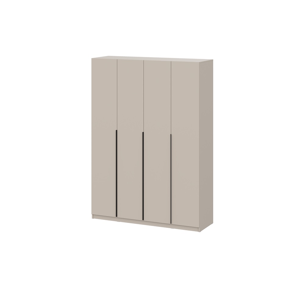 Шкаф распашной (9 полок + штанга) ШК 5 (1600), Меланж