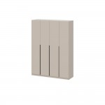 Шкаф распашной (9 полок + штанга) ШК 5 (1600), Меланж