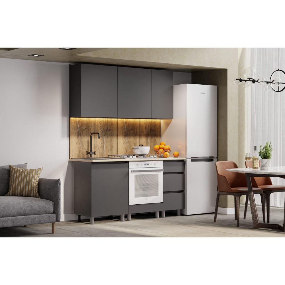 Кухня Денвер (без столешницы). Композиция 4