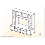 Шкаф многофункциональный Классика ШМ-2